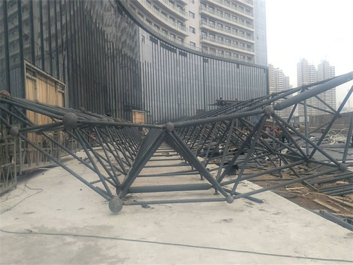 德州万豪酒店雨棚网架